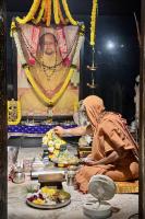 Jalabhisheka and Shodashopachar Puja at HH Shrimat Parijnanashram Swamiji III Sannidhi, Karla (2 March 2025)